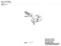 Bosch 0 601 339 461  Wet Grinder 220 V / Eu Spare Parts